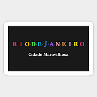 Rio De Janeiro, Brazil Sticker